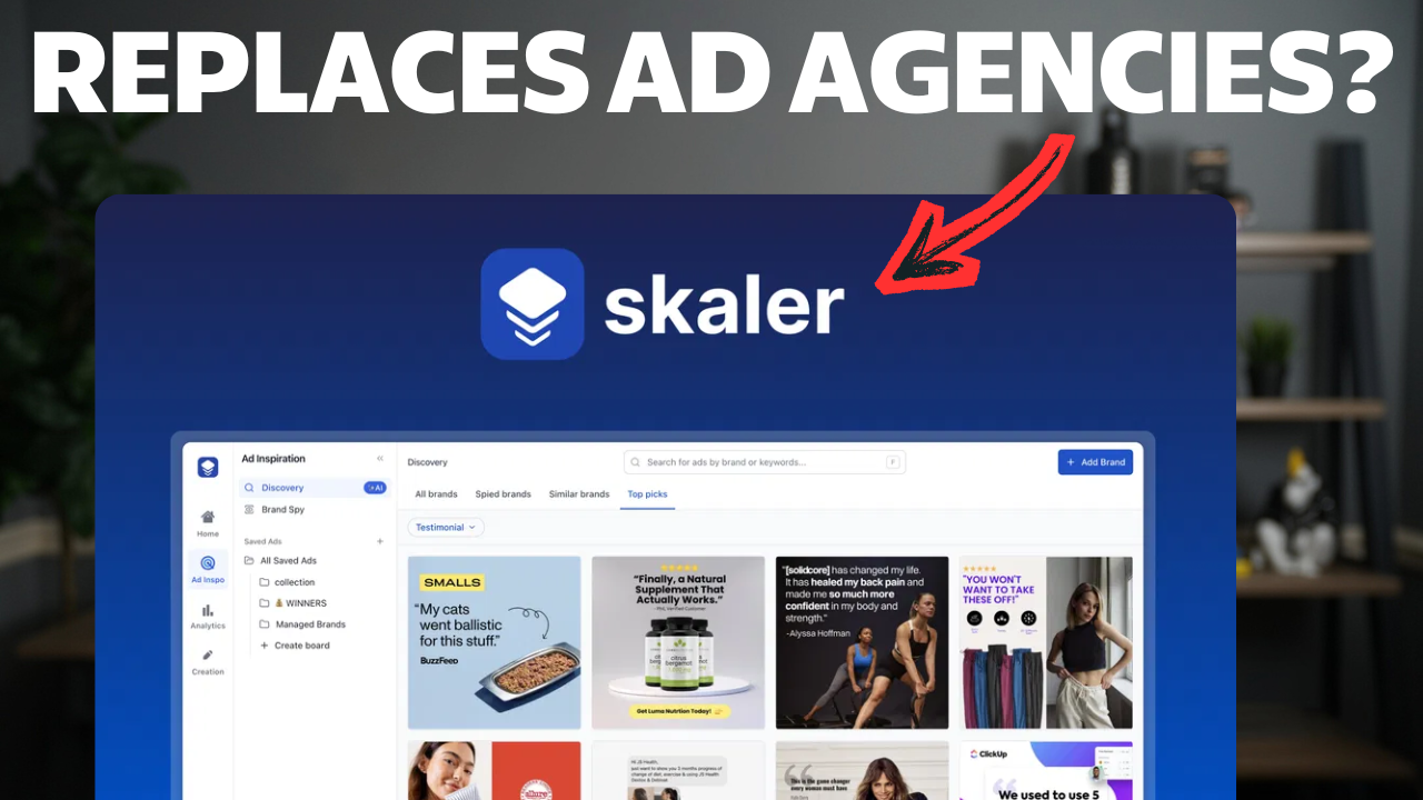 Skaler Review: AI Ad Engine for Competitor Research & Creation