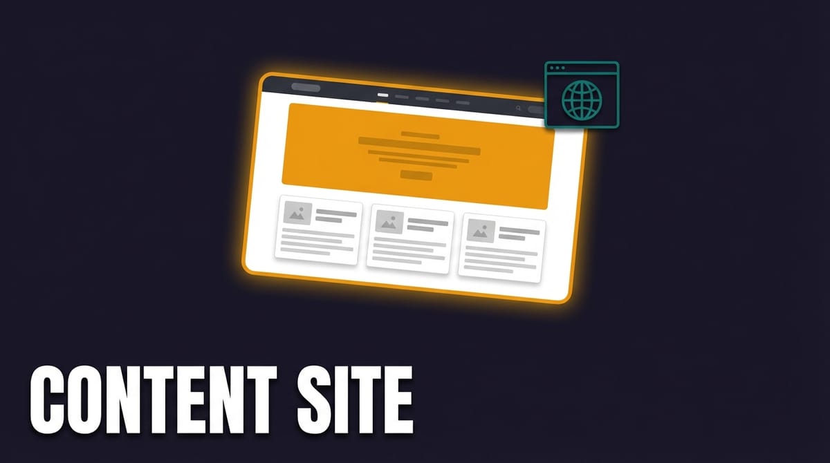My Content Website Stack