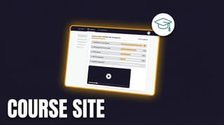 My Course Website Stack