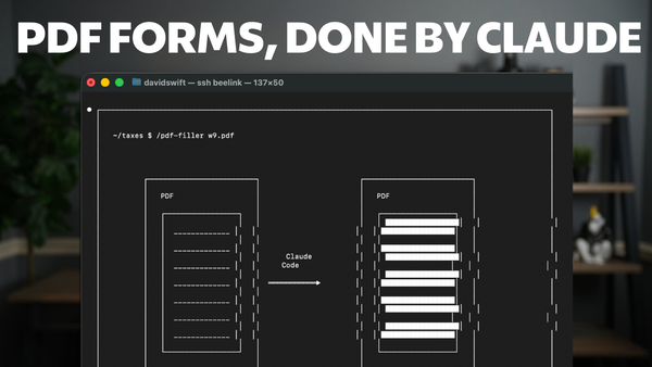 I Taught Claude Code to Fill Out My PDFs. Here's How to Do the Same.