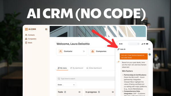 How to Build a Custom CRM with AI and No Code (Softr Tutorial)